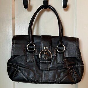 Used Coach Factory Soho Hampton Satchel Bag, Style number F10913